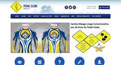 Desktop Screenshot of pedalclube.com.br